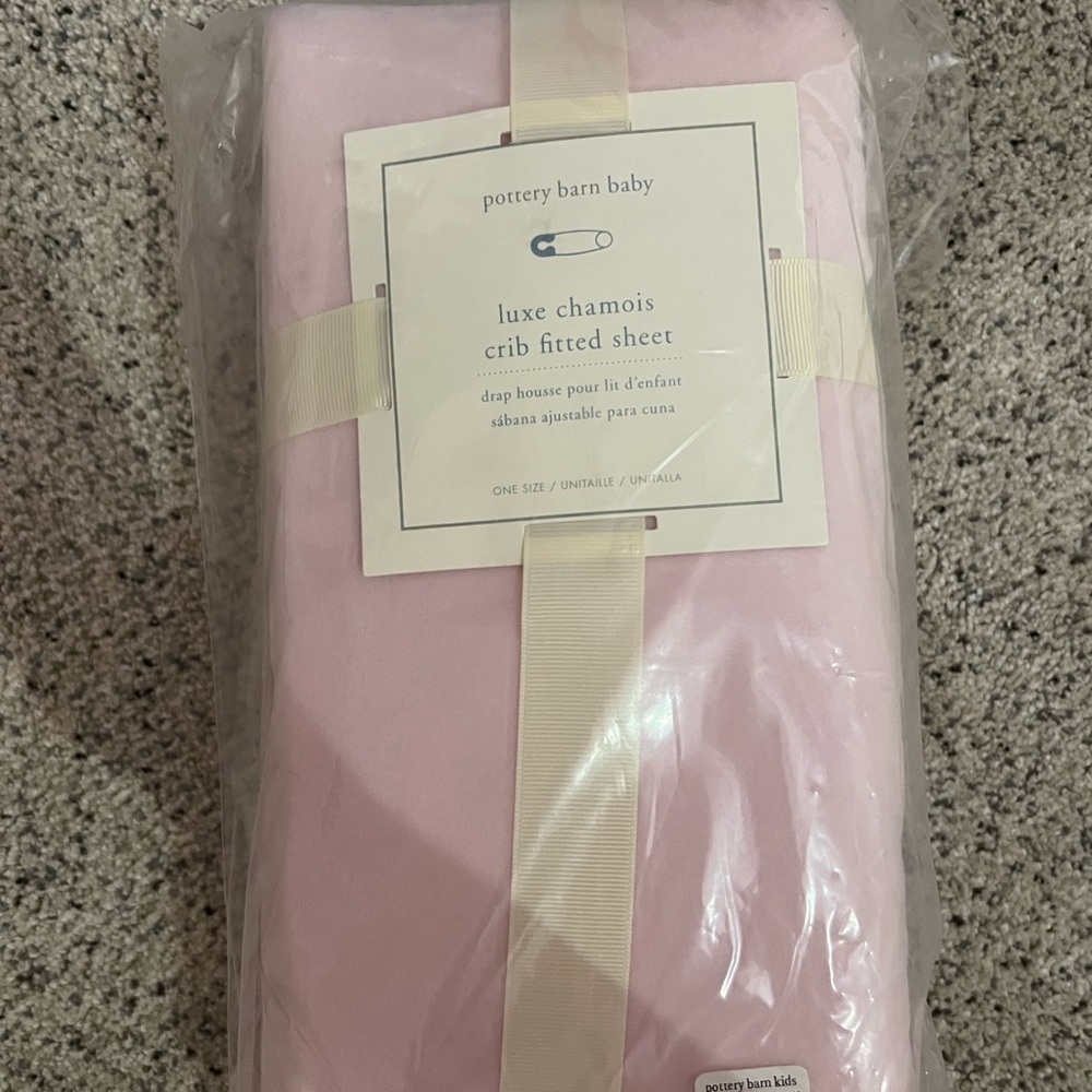 Pottery Barn Kids fitted sheet, Brand New
